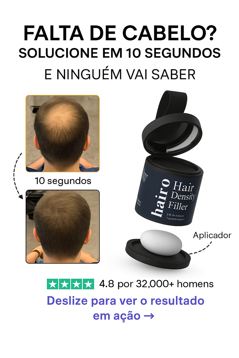 Pó Densidade Capilar Hairo