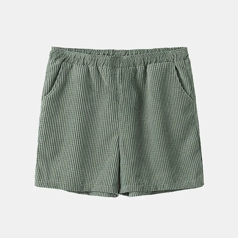 Conjunto Masculino de Veludo Camisa + Shorts