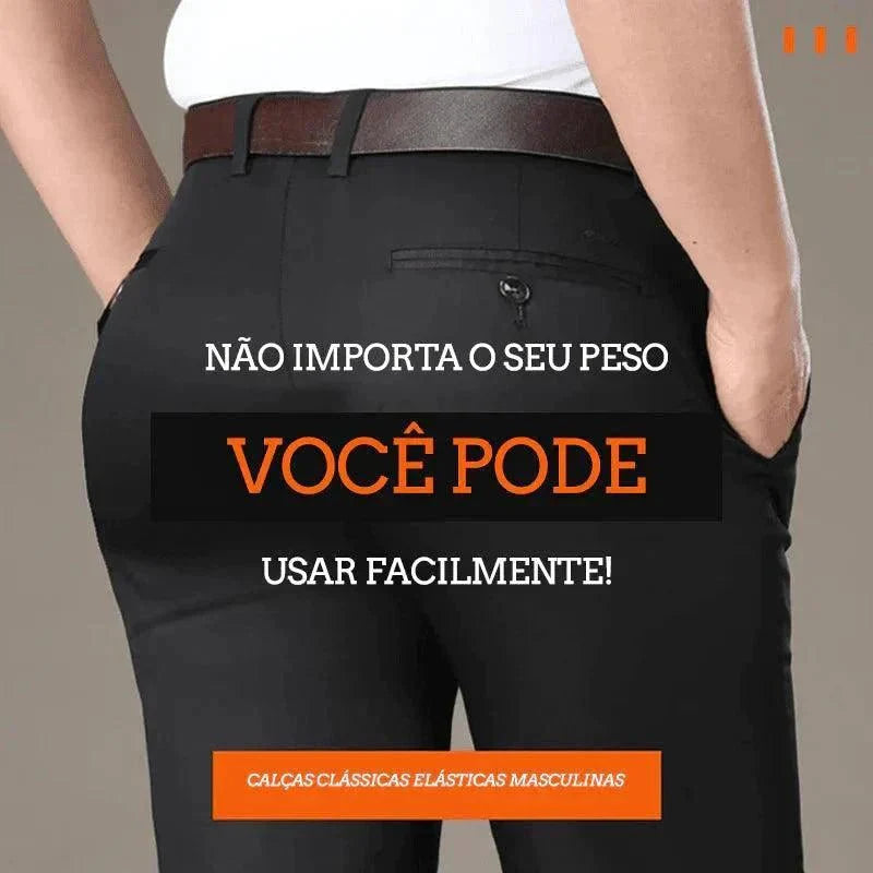 Calça Social Masculina Impermeável Gentleman - Promoção Compre 1 e Leve 2