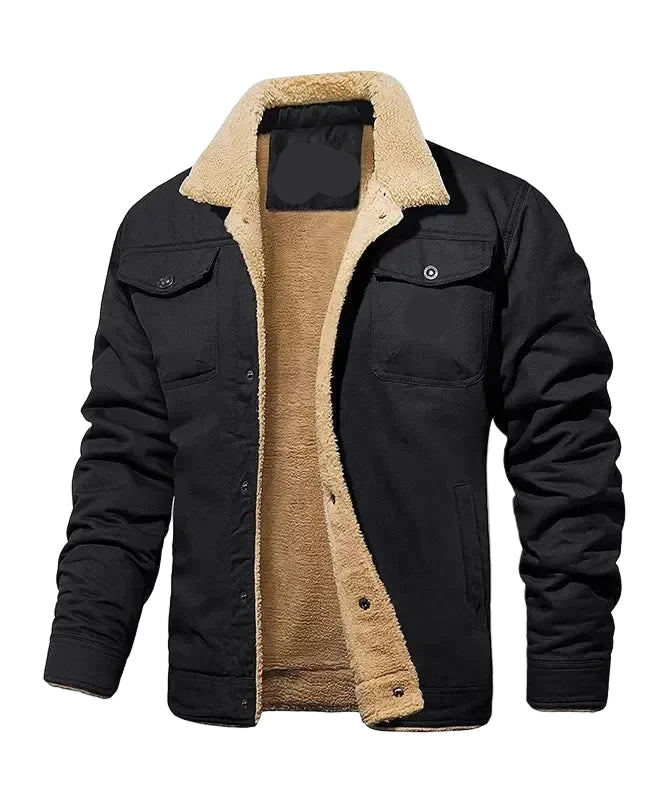 Jaqueta Sherpa Premium – Estilo Clássico